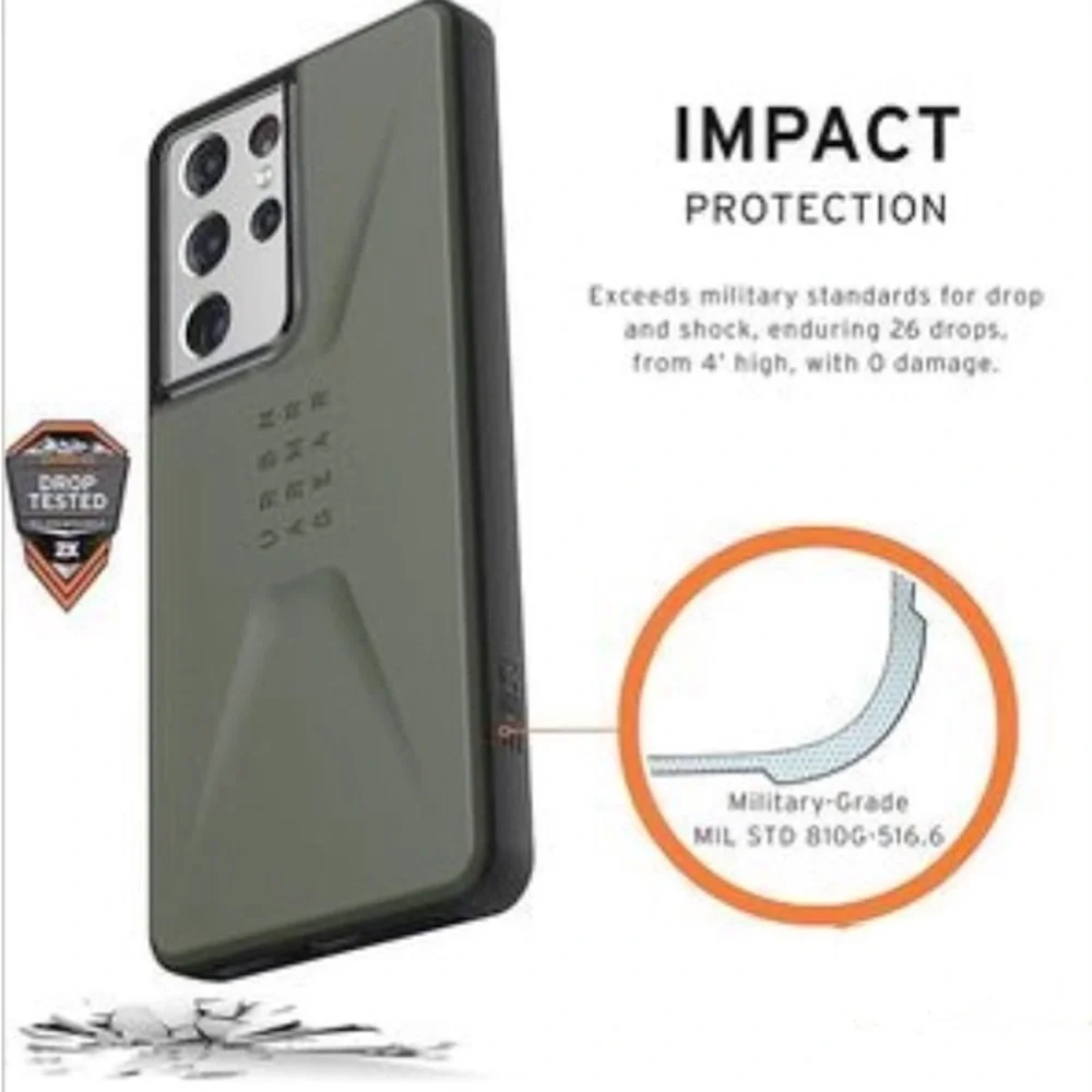 UAG Pathfinder iPhone X XS Rugged Cell Phone Case Slate Blue Drop Protection